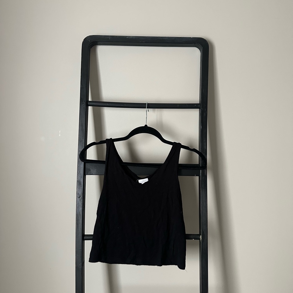 Classic Black Sleeveless Top